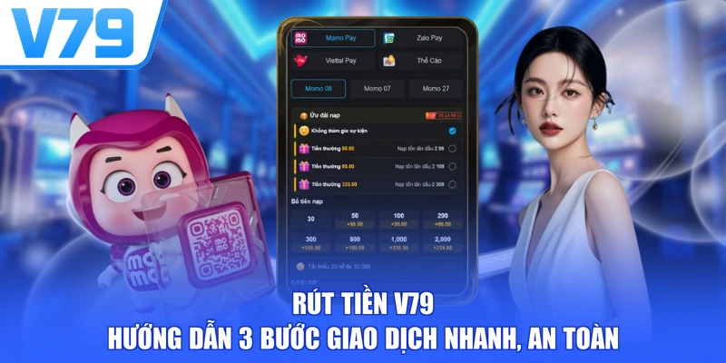Rút Tiền V79 - Hướng Dẫn 3 Bước Giao Dịch Nhanh, An Toàn